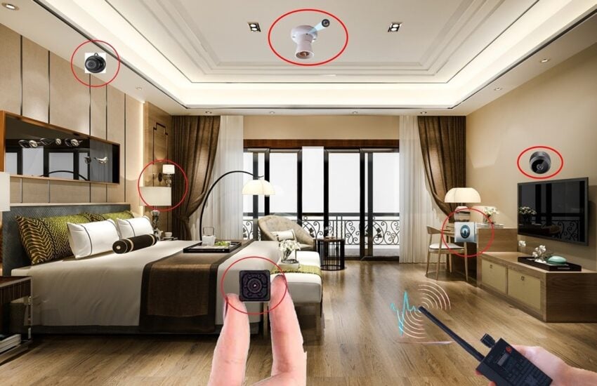 How to detect hidden Camera