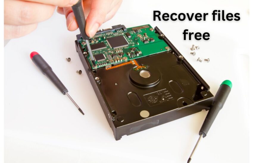 recover files from Formatted HDD